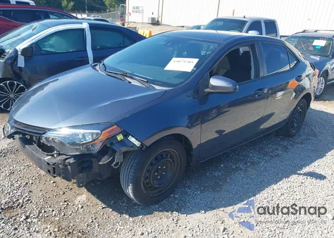 2017 Toyota Corolla Le z USA, uszkodzony, nr VIN 2T1BURHE6HC828976